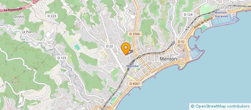 localisation de l'entreprise KELVIN SYSTEM à MENTON