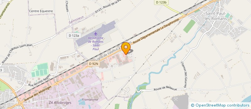 localisation de l'entreprise KELYSO  SAINT-PAUL-LES-ROMANS