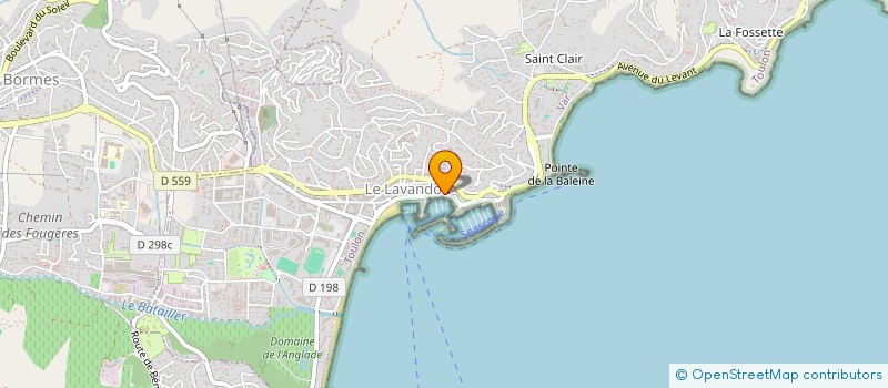 localisation de l'entreprise KEM à LE LAVANDOU