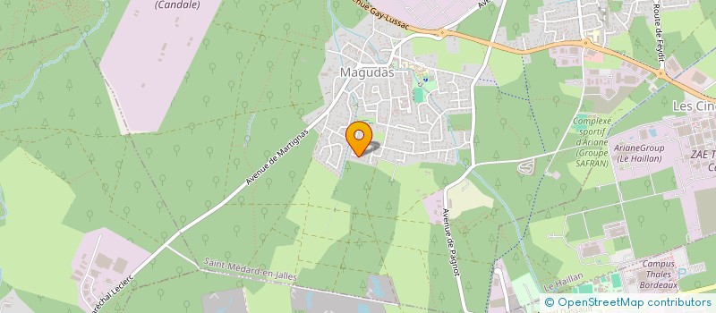 localisation de l'entreprise KEM  SAINT-MEDARD-EN-JALLES