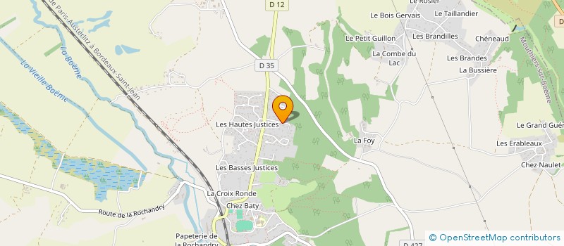 localisation de l'entreprise KEM à MOUTHIERS-SUR-BOEME