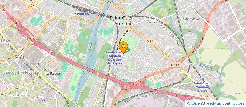 localisation de l'entreprise KEM à SAINT-OUEN-L'AUMONE