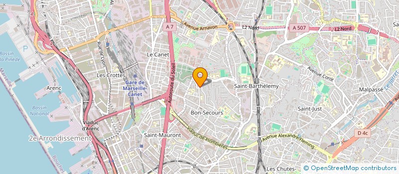 localisation de l'entreprise KEM HAB à MARSEILLE 14EME