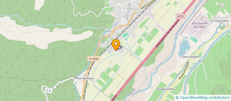 localisation de l'entreprise KEM INDUSTRIE à PEYRUIS