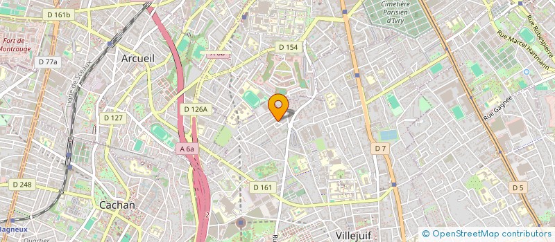 localisation de l'entreprise KEM-IT à VILLEJUIF