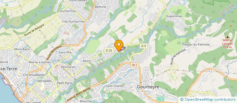 localisation de l'entreprise KEM'S LAND  SAINT-CLAUDE