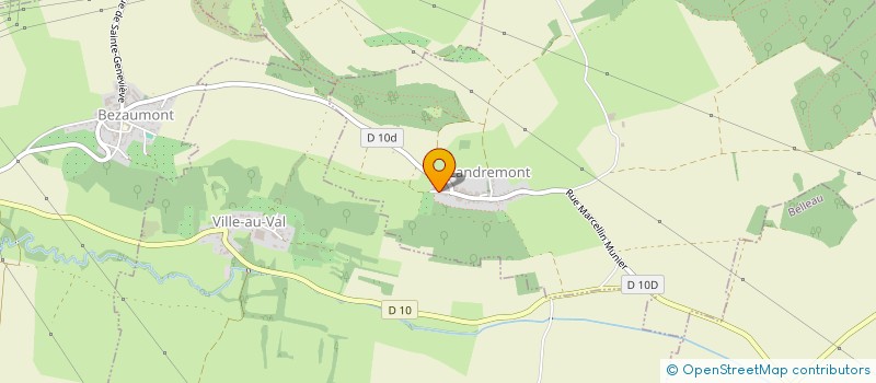 localisation de l'entreprise KEM'S PRODUCTION  LANDREMONT