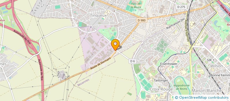 localisation de l'entreprise KEM TRANSPORTS  TINQUEUX