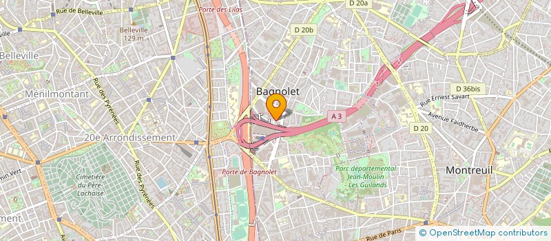 localisation de l'entreprise KEMA SECURITE à LES LILAS