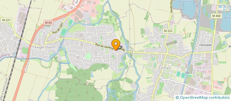 localisation de l'entreprise KEMACO  FEGERSHEIM