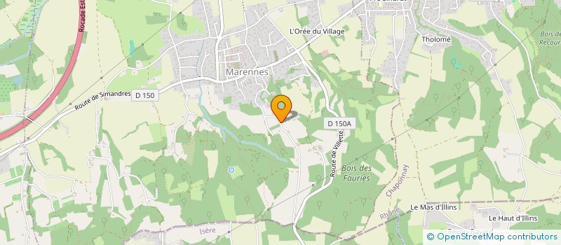 localisation de l'entreprise KEMAFLORE  MARENNES