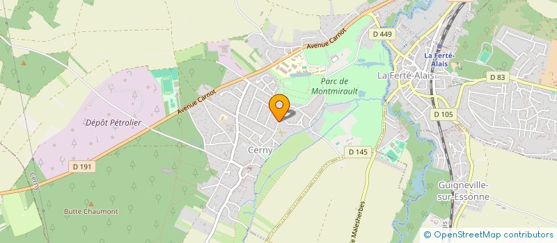 localisation de l'entreprise KEMAL GERARD  CERNY