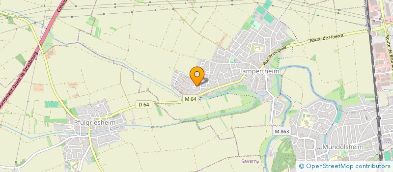 localisation de l'entreprise KEMAS  LAMPERTHEIM