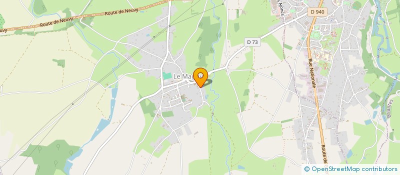 localisation de l'entreprise KEMAUDO à LE MAGNY