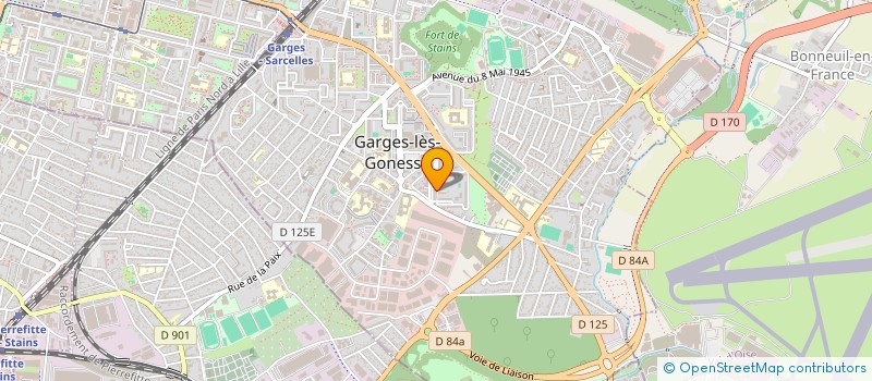 localisation de l'entreprise KEMBA à GARGES-LES-GONESSE