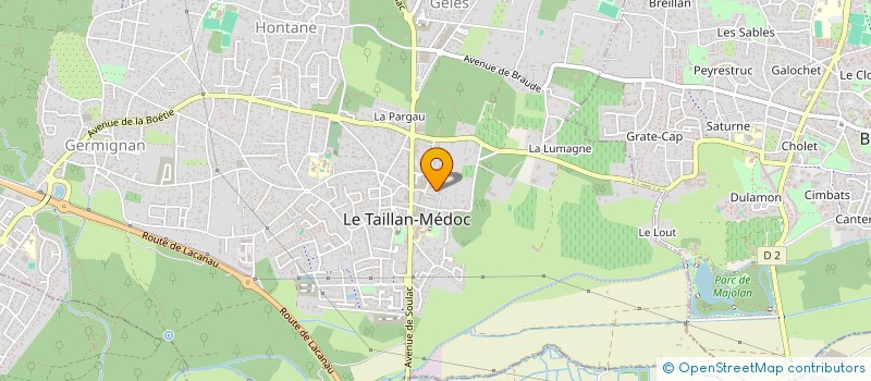 localisation de l'entreprise KEMBEYA TRANSEXPRESS  LE TAILLAN-MEDOC
