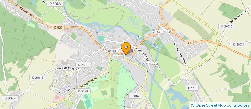 localisation de l'entreprise KEMEG à NOGENT-LE-ROI