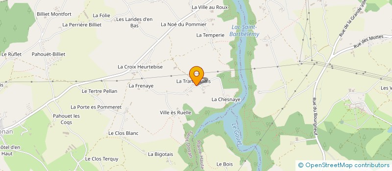 localisation de l'entreprise KEMELED  SAINT-DONAN