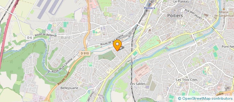 localisation de l'entreprise KEMESTOUNARE  POITIERS