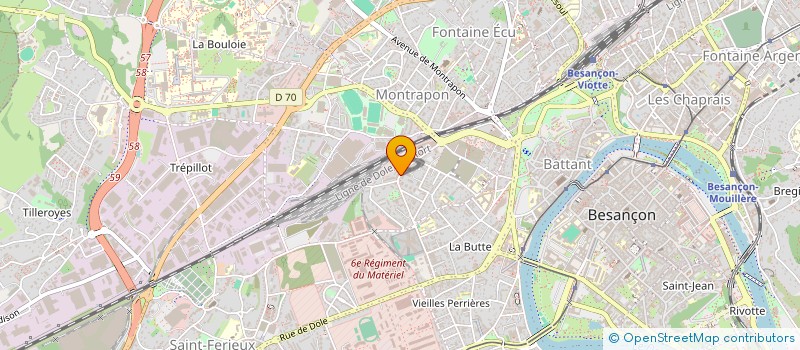 localisation de l'entreprise KEMETED & ASSOCIATION  BESANCON