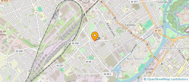 localisation de l'entreprise KEMI à LILLE