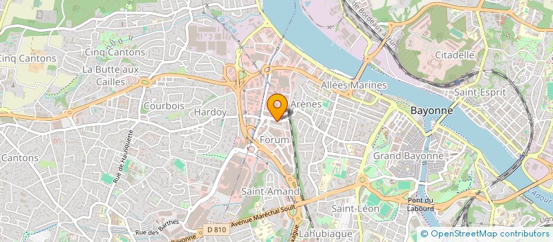 localisation de l'entreprise KEMILO à BAYONNE