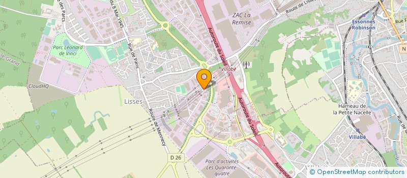 localisation de l'entreprise KEMLAB à LISSES
