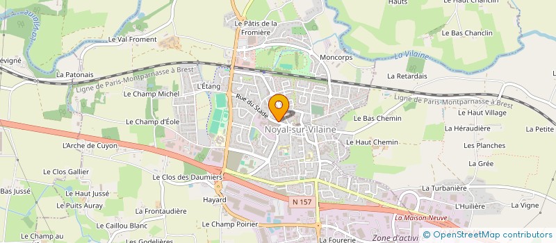 localisation de l'entreprise KEMMAN  NOYAL-SUR-VILAINE