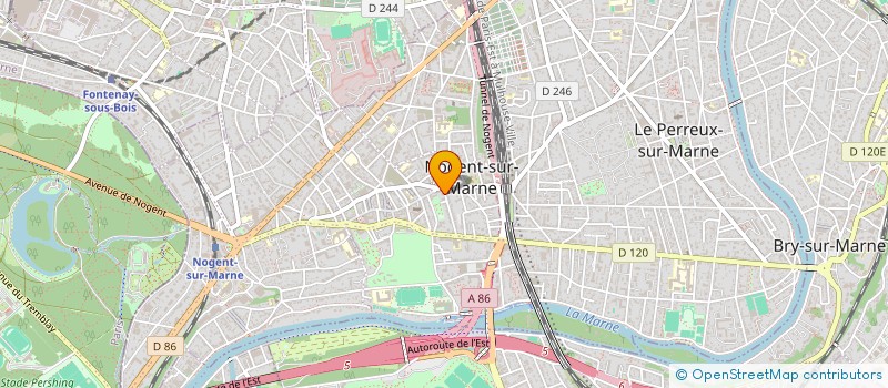 localisation de l'entreprise KEMMAT IMMO  NOGENT-SUR-MARNE