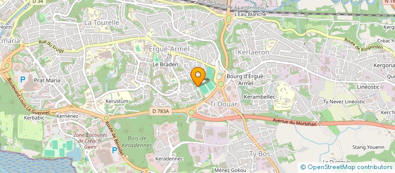 localisation de l'entreprise KEMPER NORDIC à QUIMPER