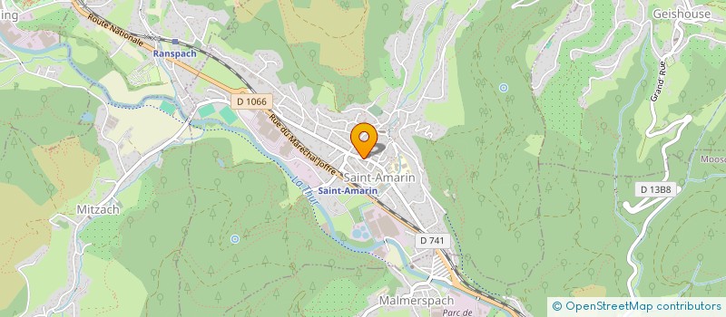 localisation de l'entreprise KEMPF-STAHL  SAINT-AMARIN