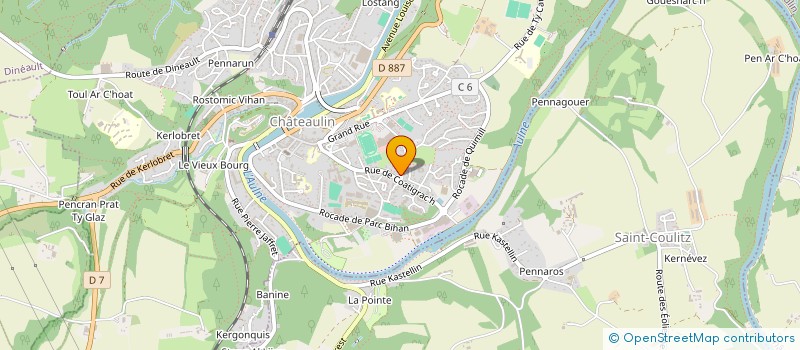 localisation de l'entreprise KEMPLON  CHATEAULIN