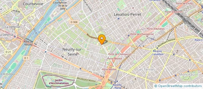 localisation de l'entreprise KEMPO à NEUILLY-SUR-SEINE