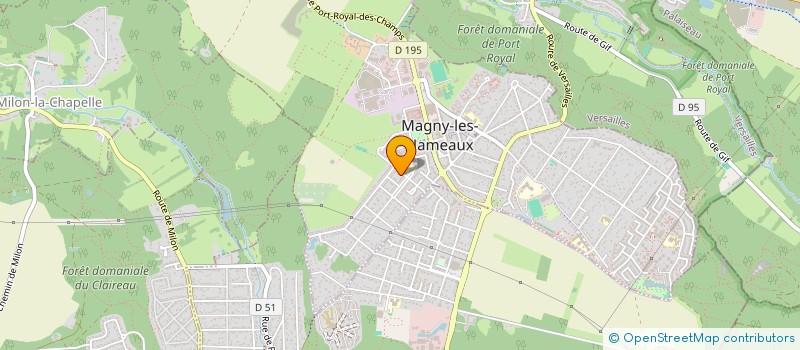 localisation de l'entreprise KEMS  MAGNY-LES-HAMEAUX