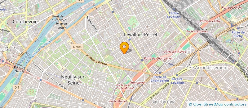 localisation de l'entreprise KEMTEC DEVELOPPEMENT à LEVALLOIS-PERRET