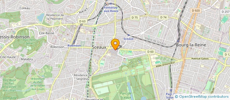 localisation de l'entreprise KEN à SCEAUX
