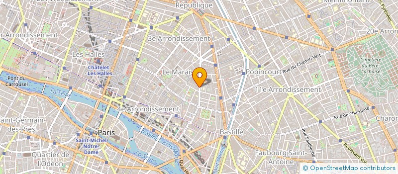 localisation de l'entreprise KEN CLAUDE  PARIS