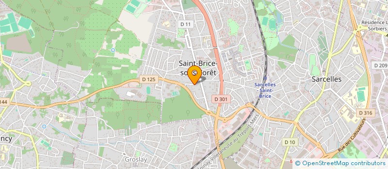 localisation de l'entreprise KEN.JV à SAINT-BRICE-SOUS-FORET