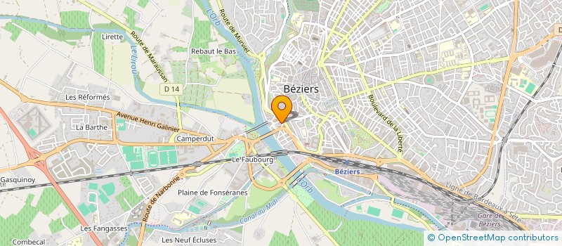 localisation de l'entreprise KEN 'NET à BEZIERS