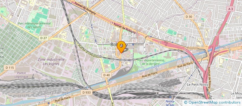 localisation de l'entreprise KEN YOSHIDA SASU  BOBIGNY