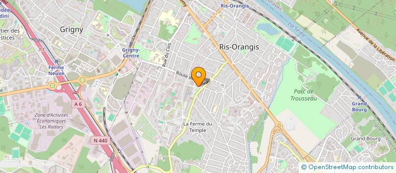 localisation de l'entreprise KENAGENCEMENT à RIS-ORANGIS