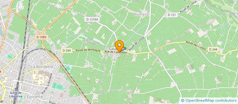 localisation de l'entreprise KENAKEL à POMEROL