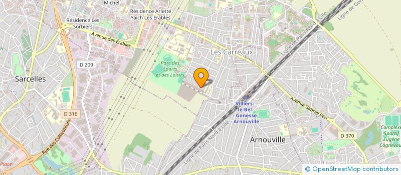 localisation de l'entreprise KENAN  VILLIERS-LE-BEL