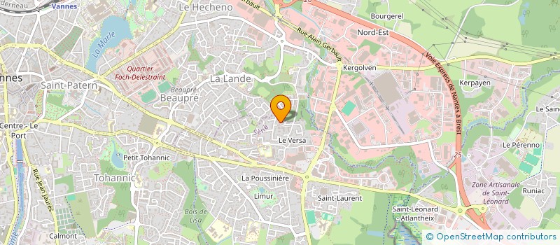 localisation de l'entreprise KENAN  SENE