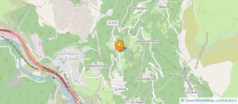 localisation de l'entreprise KENARVI  SAINT-MARTIN-DE-LA-PORTE