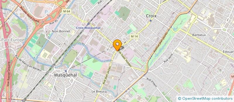 localisation de l'entreprise KENAVO à CROIX