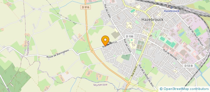 localisation de l'entreprise KENAVO  HAZEBROUCK