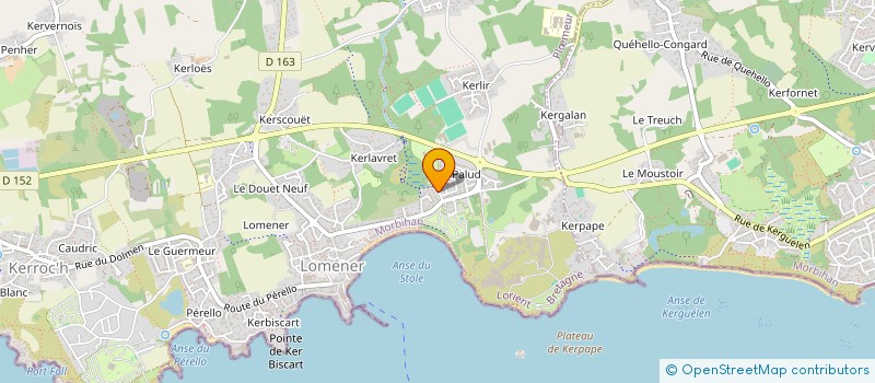 localisation de l'entreprise KENBRET à PLOEMEUR
