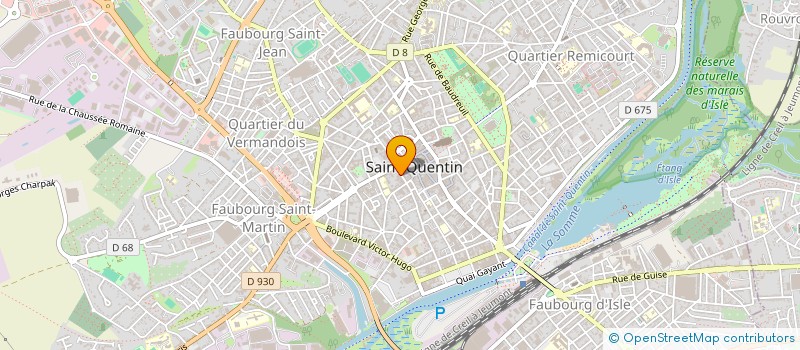 localisation de l'entreprise KENBUKAN à SAINT-QUENTIN