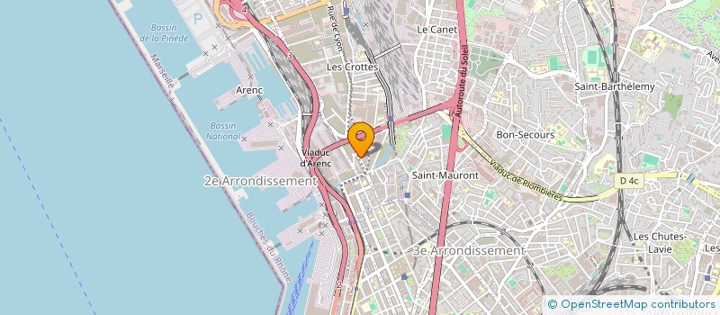 localisation de l'entreprise KENCHUKS & FILS à MARSEILLE